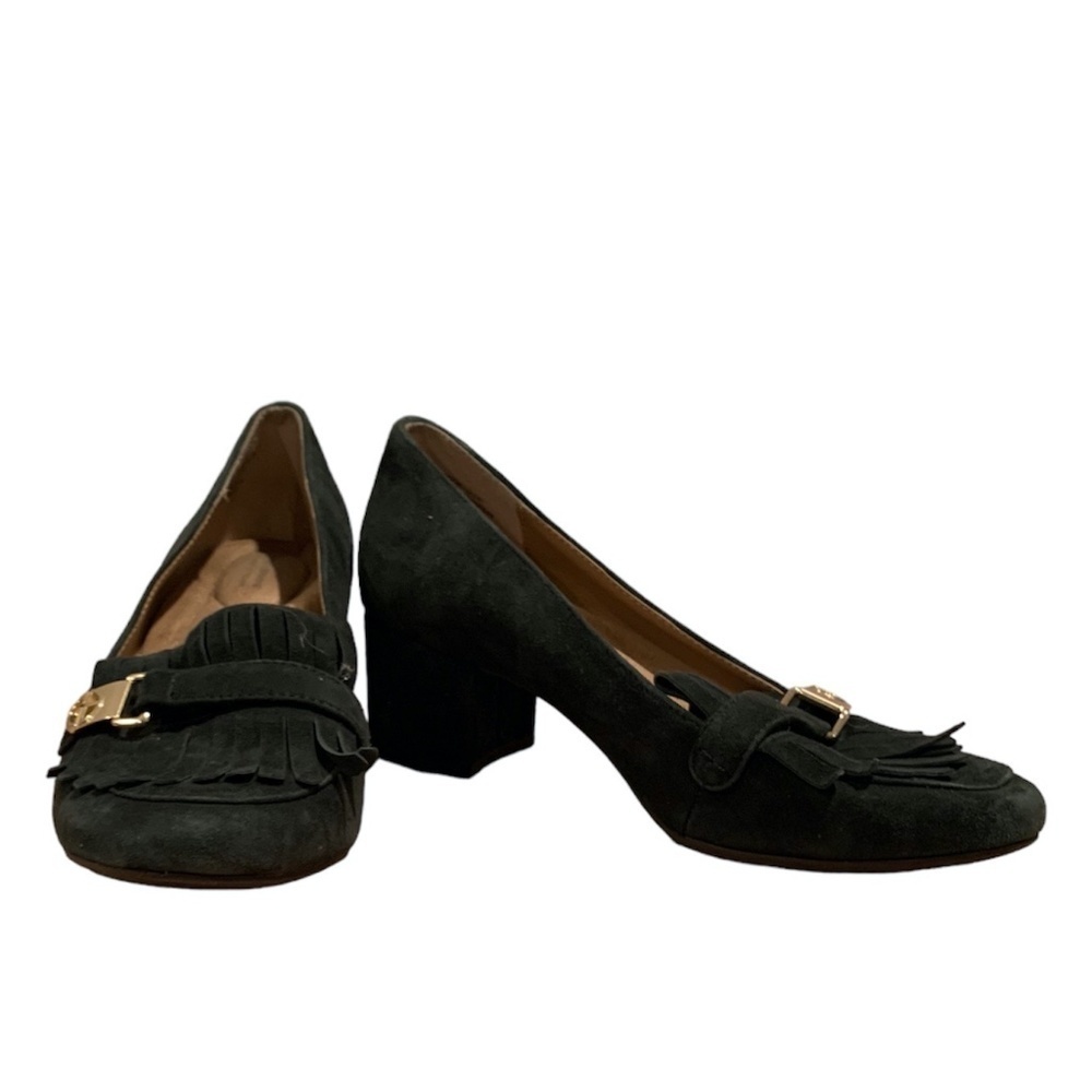 Giani Bernini Ilianaa Kiltie Memory Foam Pumps Green size 7